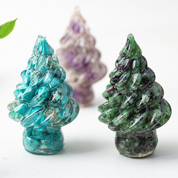 Décoration de sapin de Noël en cristal et pierres précieuses Olivenorma - image 51