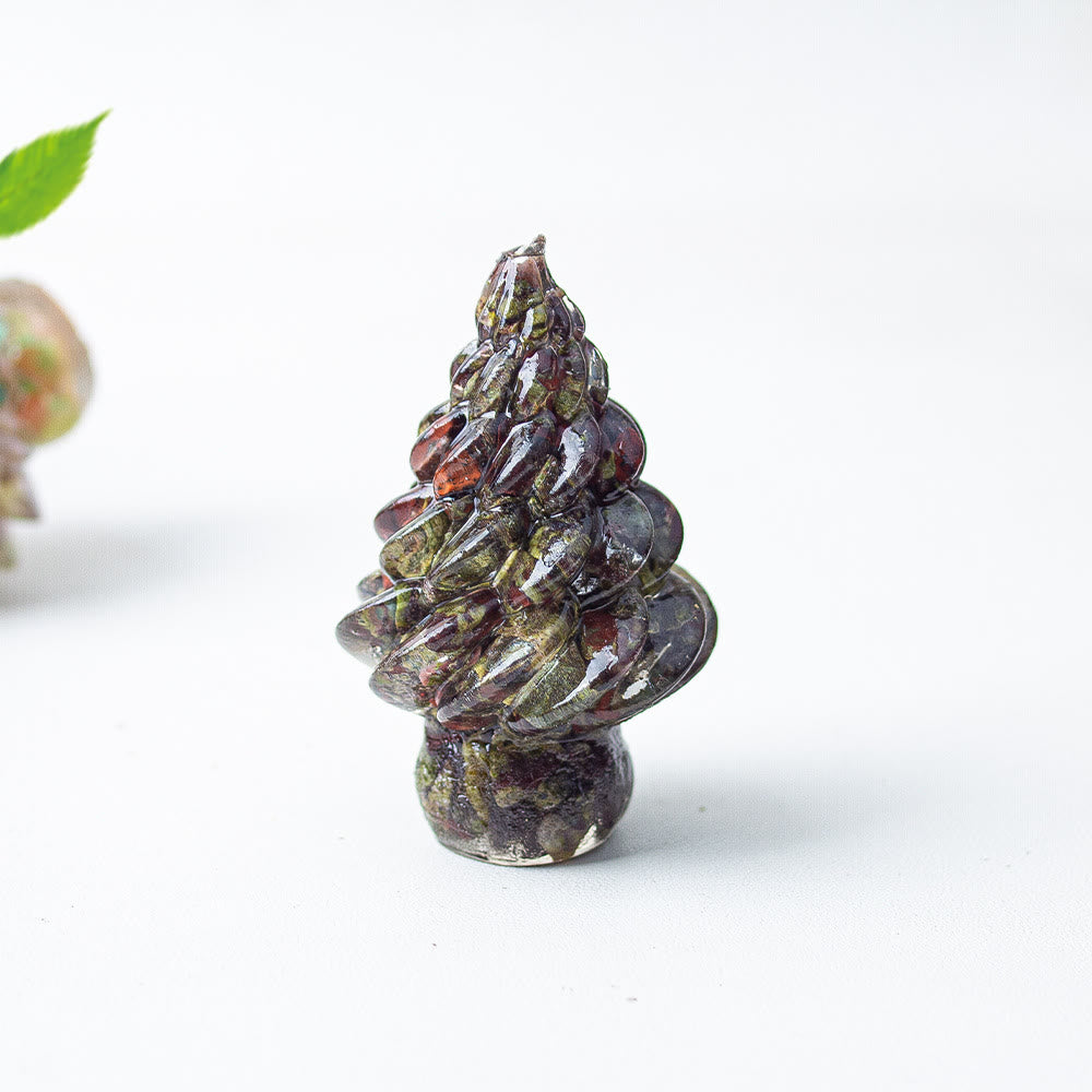 Décoration de sapin de Noël en cristal et pierres précieuses Olivenorma - Pierre de sang de dragon - image 43