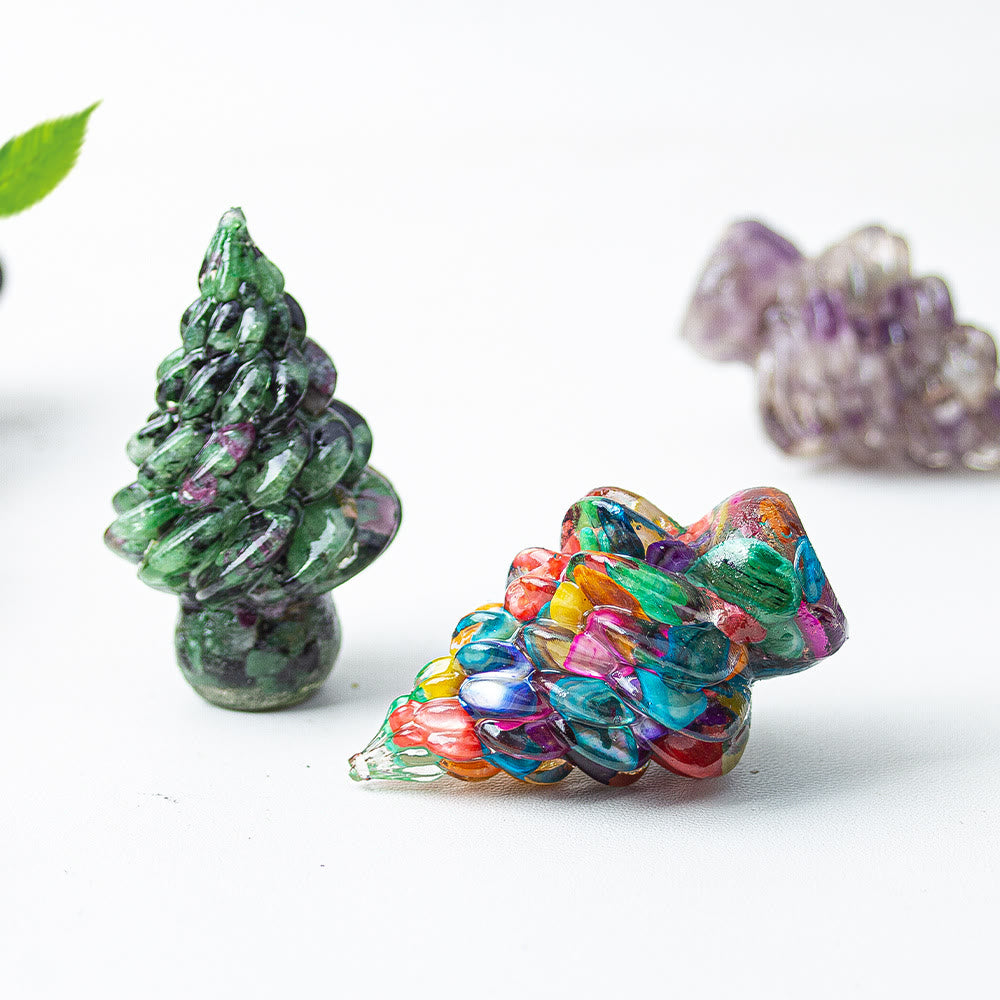 Décoration de sapin de Noël en cristal et pierres précieuses Olivenorma - image 50