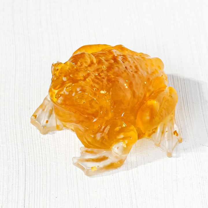 Décoration en pierre précieuse Olivenorma Crystal Golden Toad - Citrine - image 15