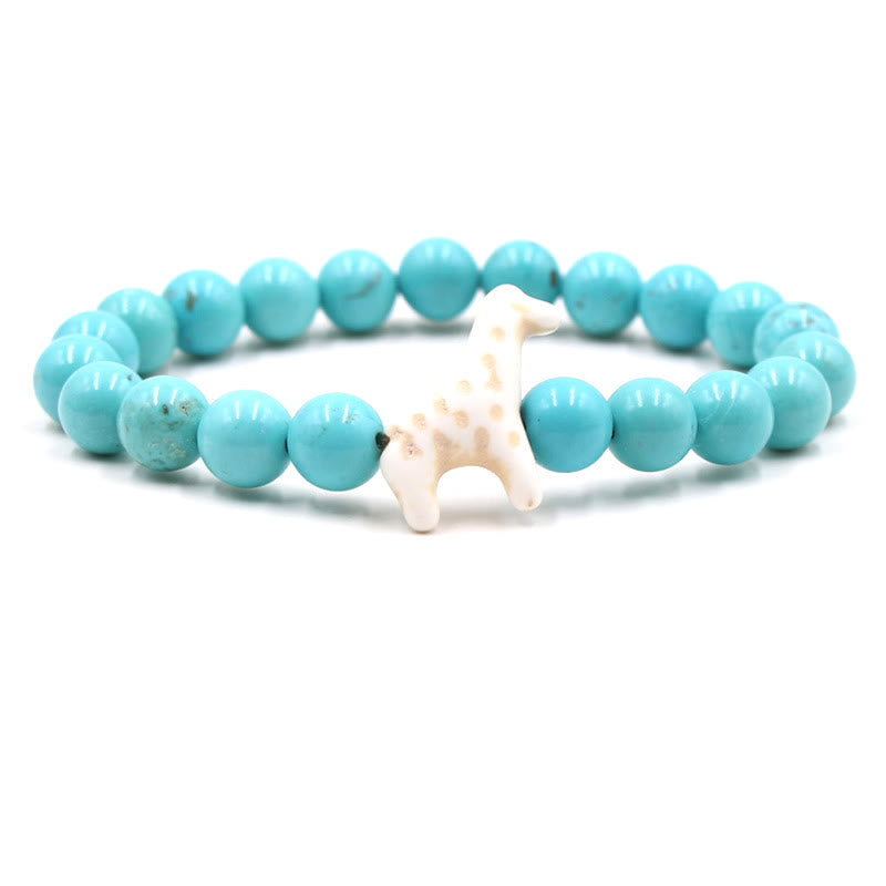 Bracelet Olivenorma pour la conservation des girafes avec carte - Turquoise - Avec carte - image 30