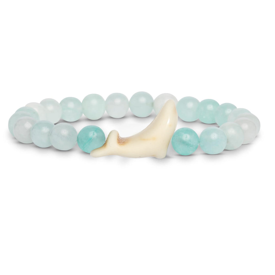 Bracelet Olivenorma pour la protection et la sensibilisation aux dauphins avec carte - Amazonite - B - Avec carte - image 7
