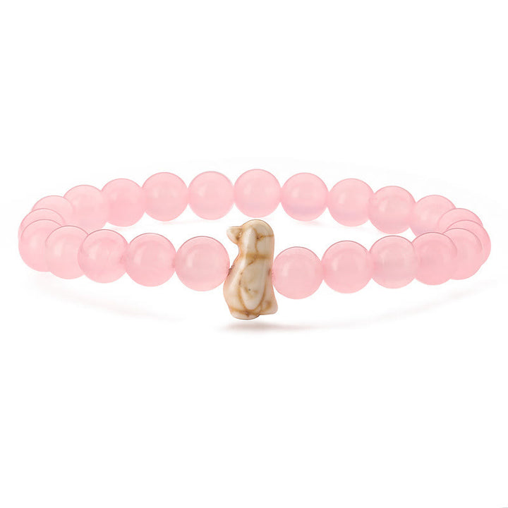 Bracelet Olivenorma pour la protection de l'habitat des manchots avec carte - Quartz rose - Avec carte - image 21