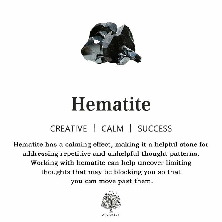 Ensemble de bracelets de guérison en perles de pierre naturelle Olivenorma - image 9