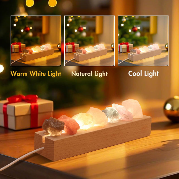 Lampe de nuit Olivenorma Rainbow Crystal Diffuser - image 3