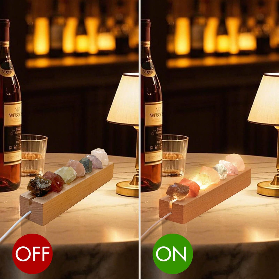 Lampe de nuit Olivenorma Rainbow Crystal Diffuser - image 4