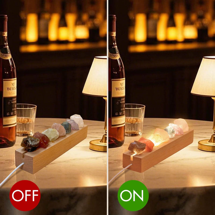 Lampe de nuit Olivenorma Rainbow Crystal Diffuser - image 4