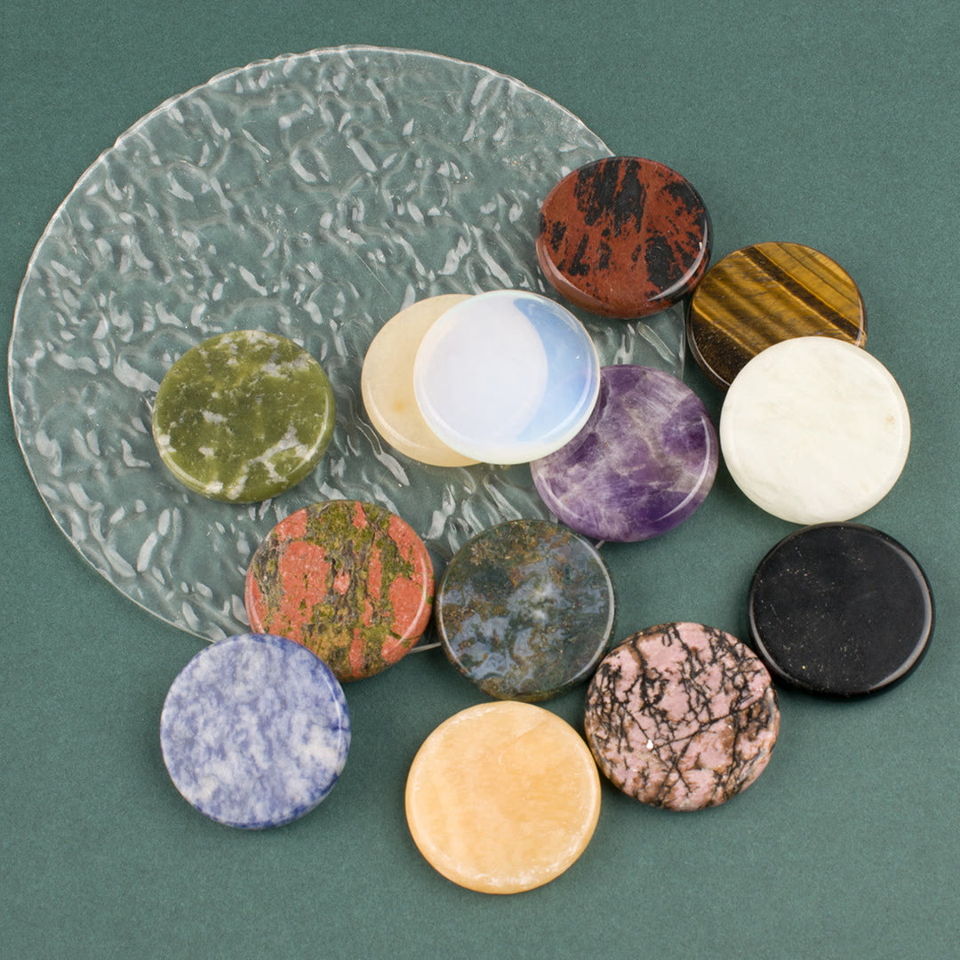 Décoration en pierre naturelle ronde Olivenorma aux vertus curatives - image 1