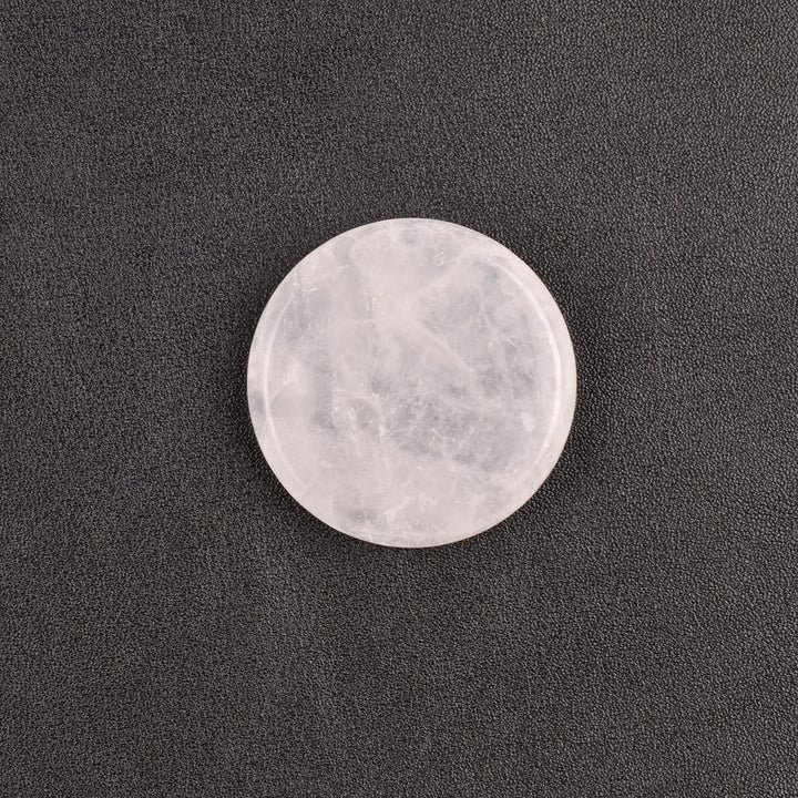 Décoration en pierre naturelle ronde Olivenorma aux vertus curatives - Quartz clair - image 9