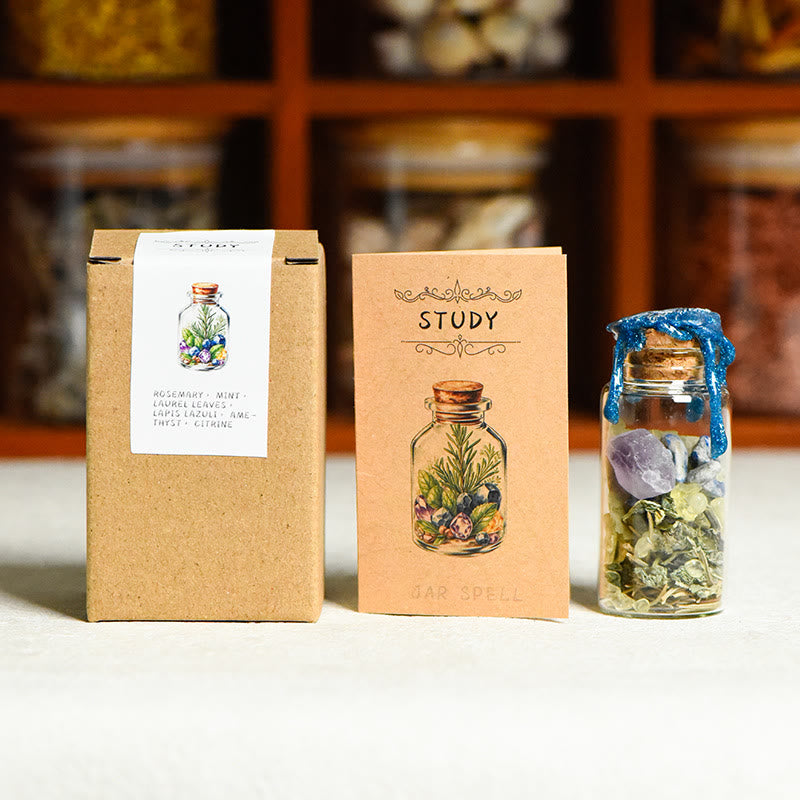 Bouteille de guérison en pierre naturelle Olivenorma, ornée de pierres précieuses - ÉTUDE - image 7