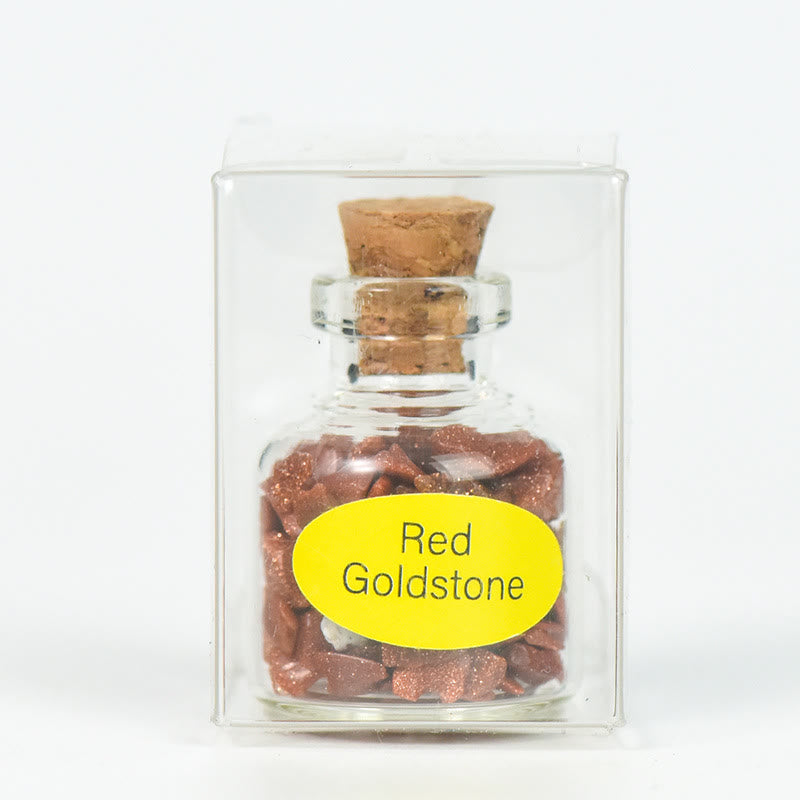 Bouteille à souhaits en cristal et pierre naturelle Olivenorma, ornée de pierres précieuses - Grès doré - image 36