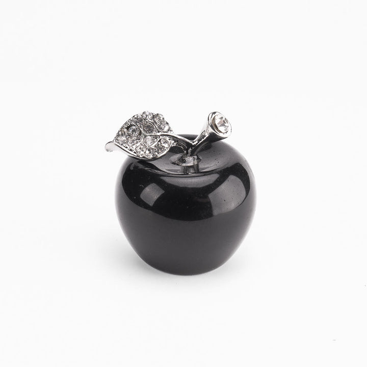 Décoration de pomme sculptée en pierre naturelle pour la veille de Noël Olivenorma - Obsidienne - 30*35cm - image 44