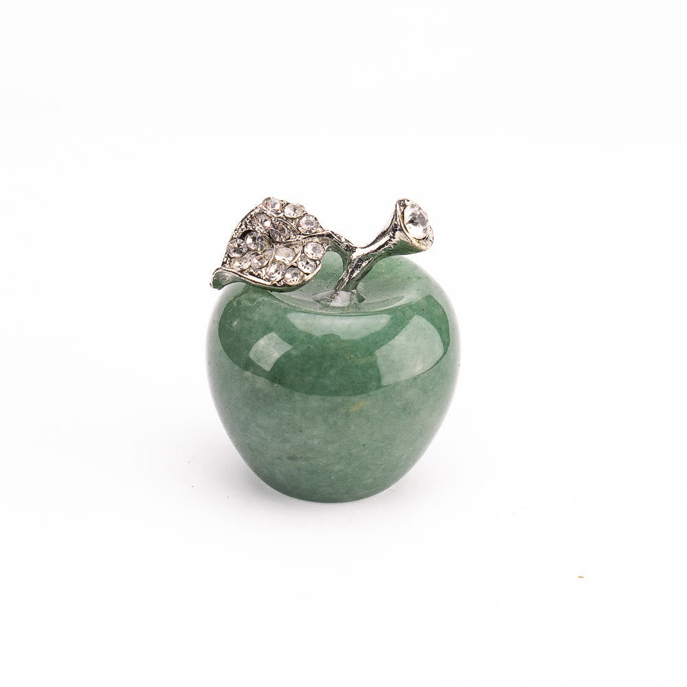 Décoration de pomme sculptée en pierre naturelle pour la veille de Noël Olivenorma - Aventurine verte - 30*35cm - image 29