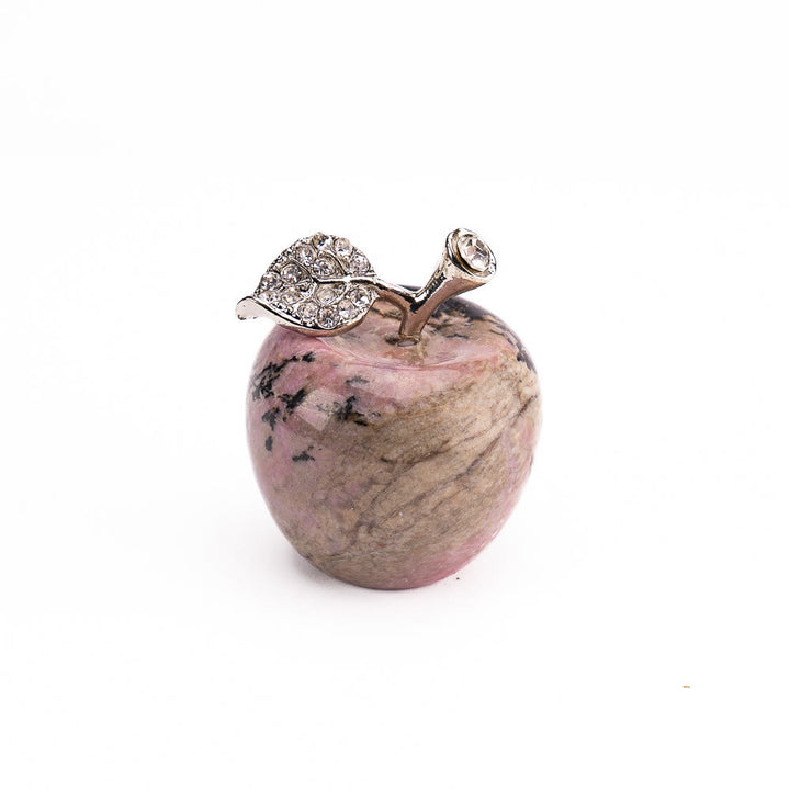 Décoration de pomme sculptée en pierre naturelle pour la veille de Noël Olivenorma - Rhodonite - 30*35cm - image 33