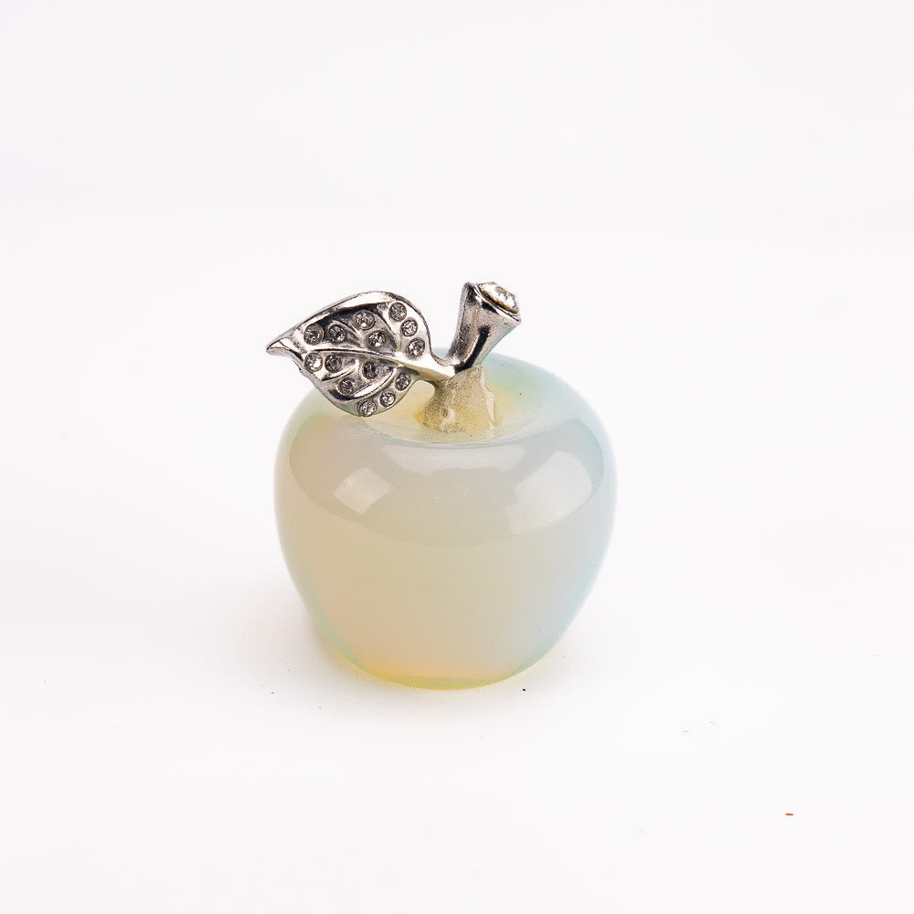 Décoration de pomme sculptée en pierre naturelle pour la veille de Noël Olivenorma - Opalite - 30*35cm - image 38