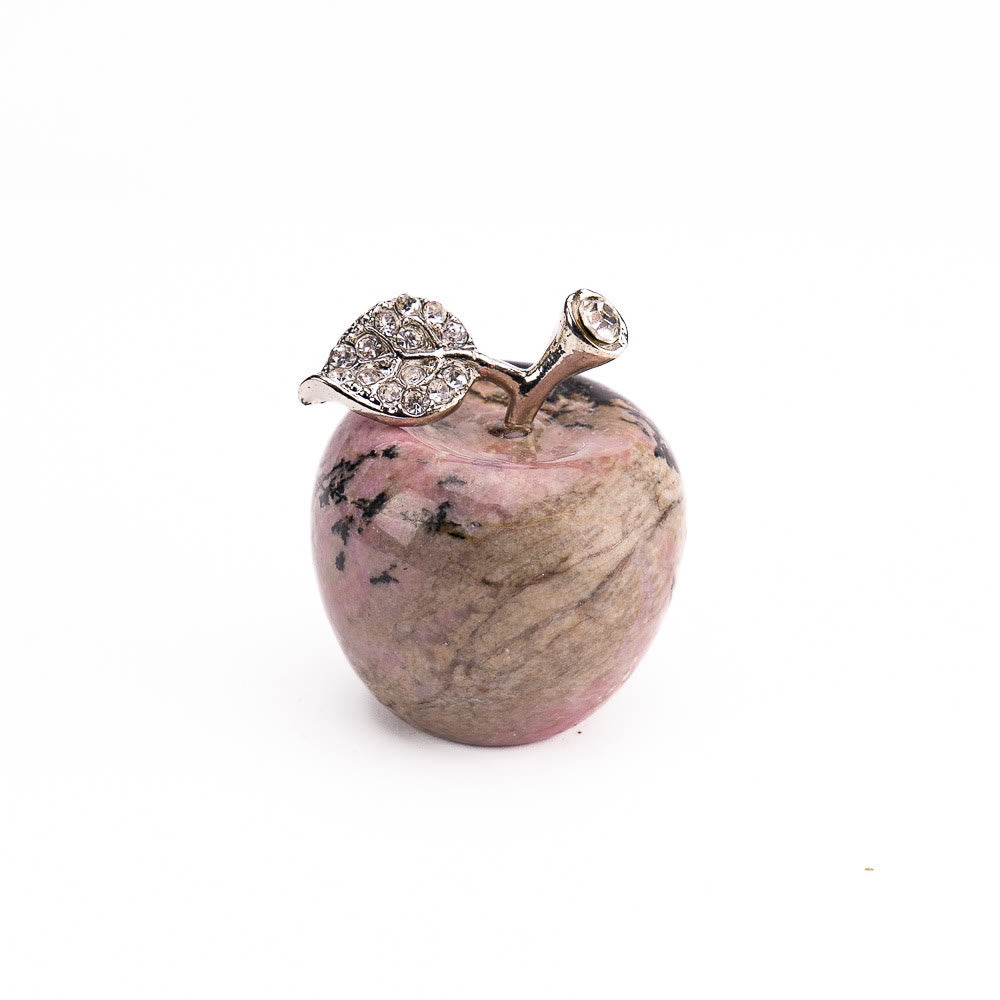 Décoration de pomme sculptée en pierre naturelle pour la veille de Noël Olivenorma - Rhodonite - 30*35cm - image 33