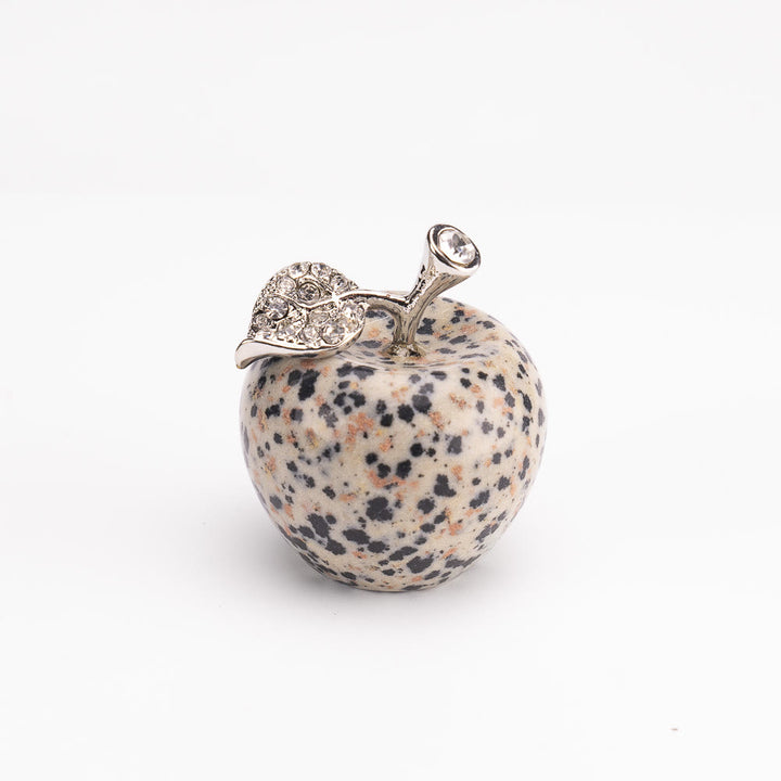 Décoration de pomme sculptée en pierre naturelle pour la veille de Noël Olivenorma - Jasper dalmatien - 30*35cm - image 54