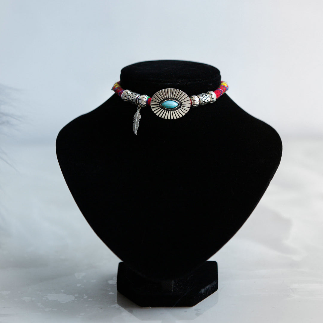 Collier pour chaton Olivenorma en cristal de guérison, style ethnique - image 2