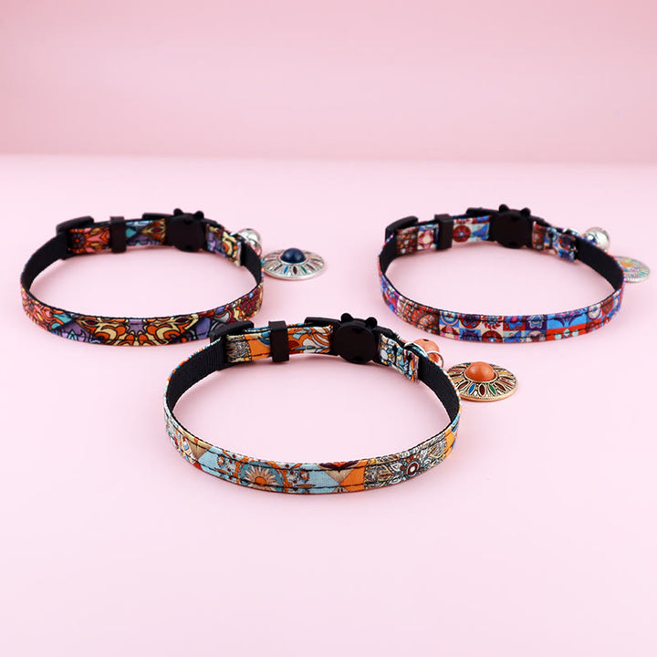 Collier pour chat Olivenorma style bohème vintage - image 11