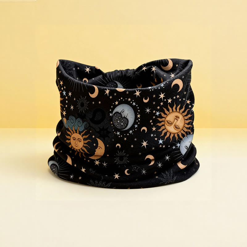 Bandeau de yoga ajustable Olivenorma Boho imprimé soleil et lune - 3 - image 4