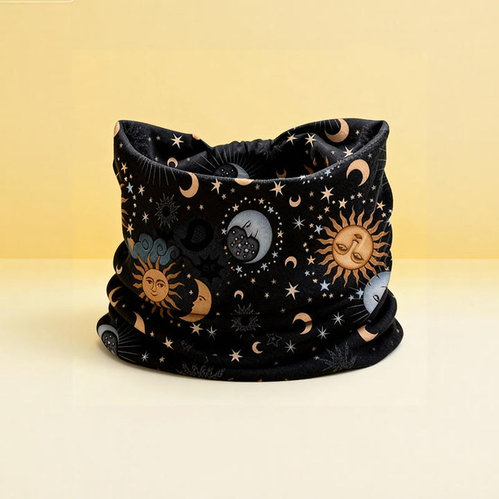 Bandeau de yoga ajustable Olivenorma Boho imprimé soleil et lune - 3 - image 4