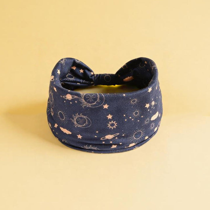 Bandeau de yoga ajustable Olivenorma Boho imprimé œil maléfique et soleil - Soleil - image 2