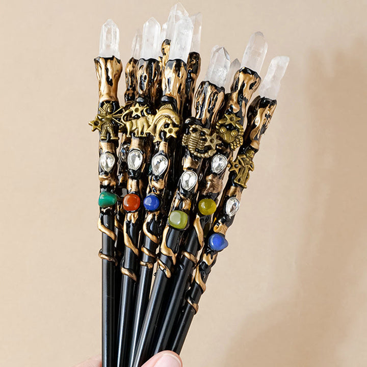 Baguettes magiques en cristal clair naturel Olivenorma 12 Constellations - image 17