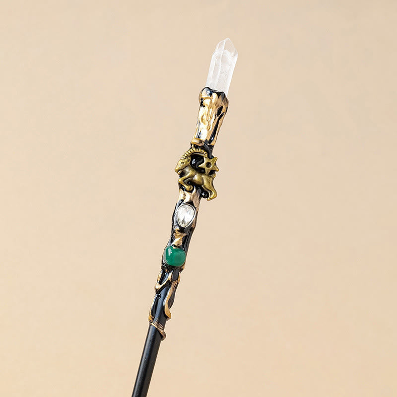 Baguettes magiques en cristal clair naturel Olivenorma 12 Constellations - Capricorne - image 10