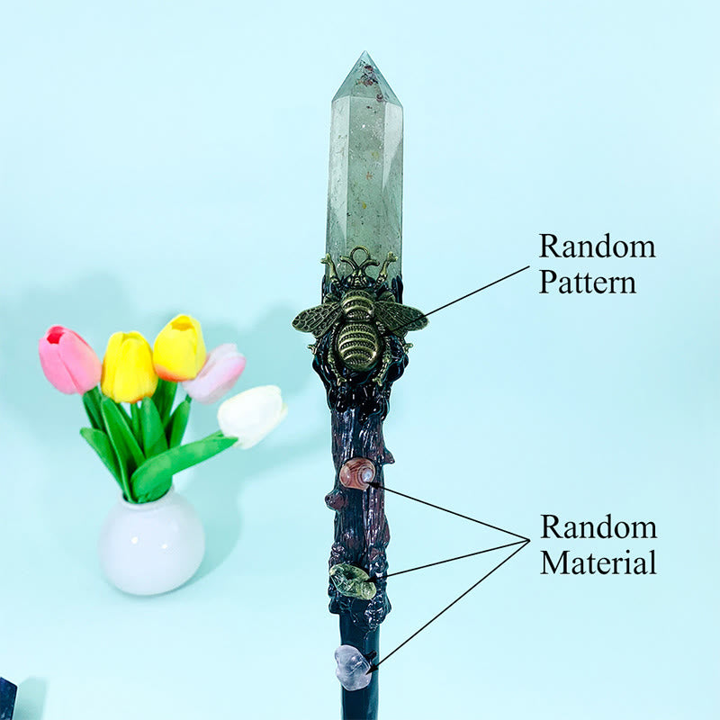 Baguettes magiques en cristal et pierres précieuses naturelles Olivenorma - Quartz fumé - image 7