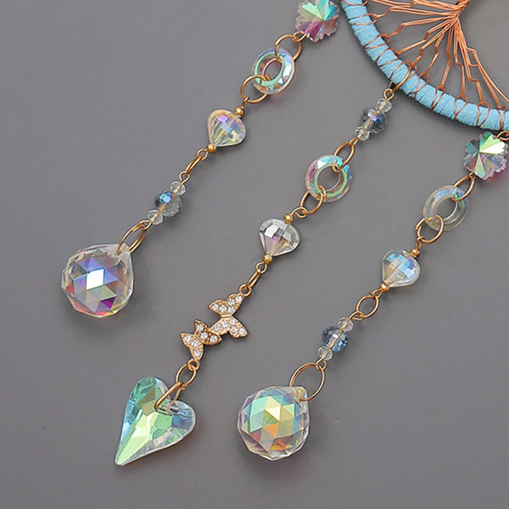 Carillon éolien Arbre de Vie en éclats de cristal faits main Olivenorma - image 7