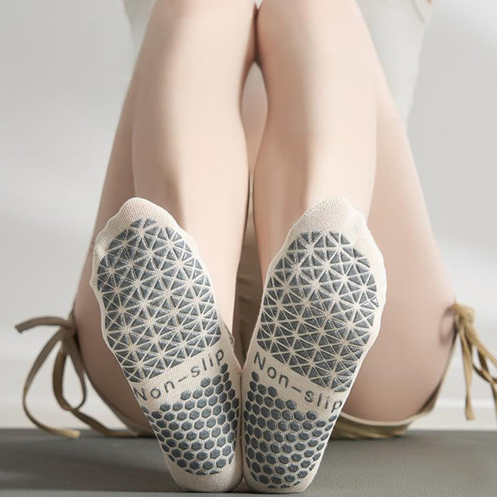 Chaussettes de sport Olivenorma à cinq orteils, antidérapantes et sans talon, montantes et hautes, idéales pour le yoga. - Chaque couleur - 7 paires (une paire de chaque couleur) - image 0