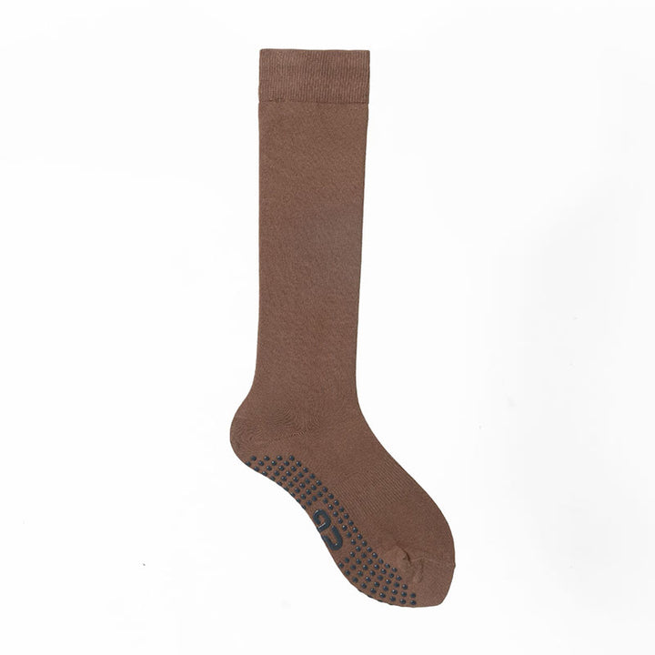 Chaussettes de sport et de yoga Olivenorma unies, antidérapantes, pour mollet. - Caramel - 8 paires - image 26