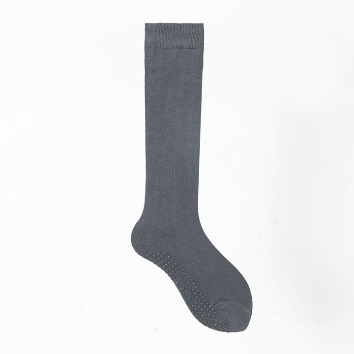 Chaussettes de sport et de yoga Olivenorma unies, antidérapantes, pour mollet. - Gris moyen - 8 paires - image 7
