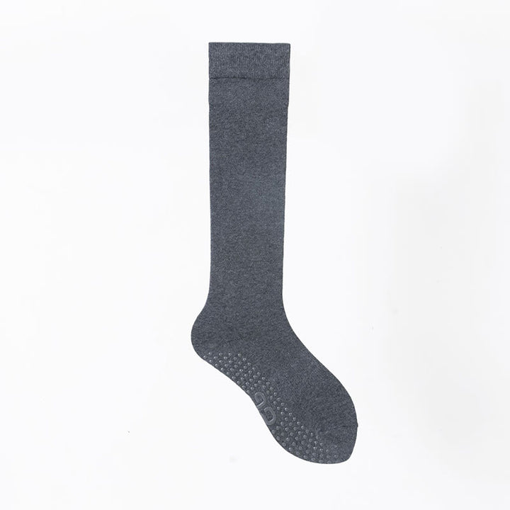 Chaussettes de sport et de yoga Olivenorma unies, antidérapantes, pour mollet. - Gris forêt bleu - 8 paires - image 17