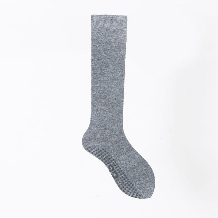 Chaussettes de sport et de yoga Olivenorma unies, antidérapantes, pour mollet. - Gris clair - 8 paires - image 8