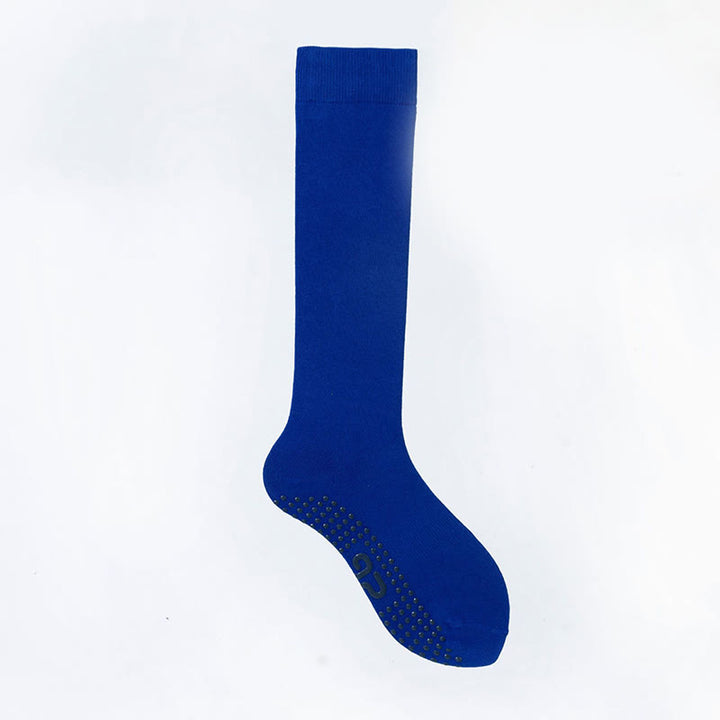 Chaussettes de sport et de yoga Olivenorma unies, antidérapantes, pour mollet. - Bleu Klein - 8 paires - image 1