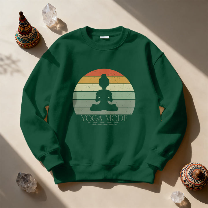 Sweat-shirt humoristique Olivenorma pour les amoureux du yoga - image 14