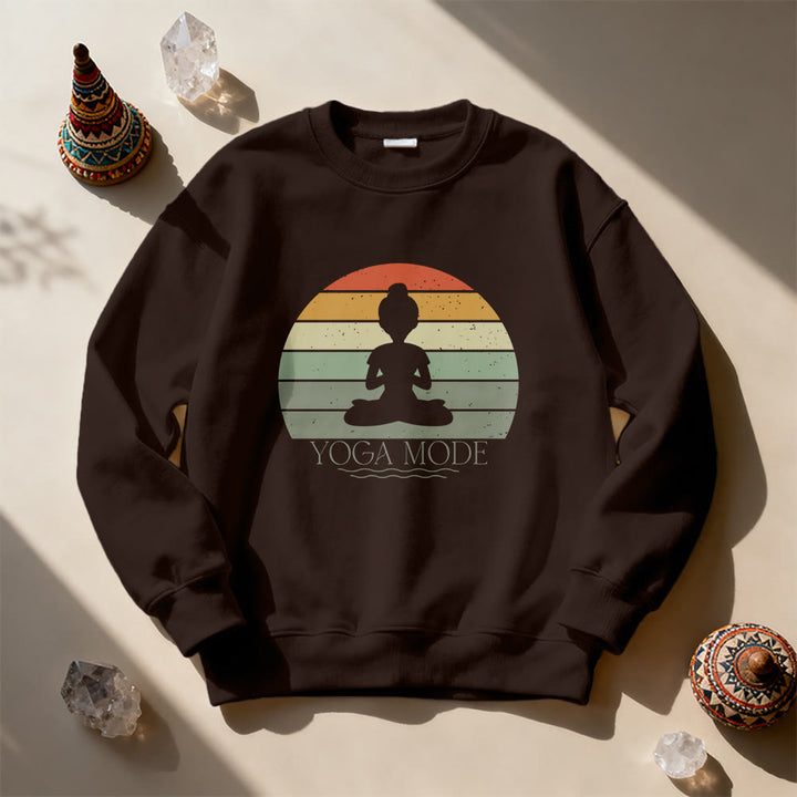 Sweat-shirt humoristique Olivenorma pour les amoureux du yoga - image 8
