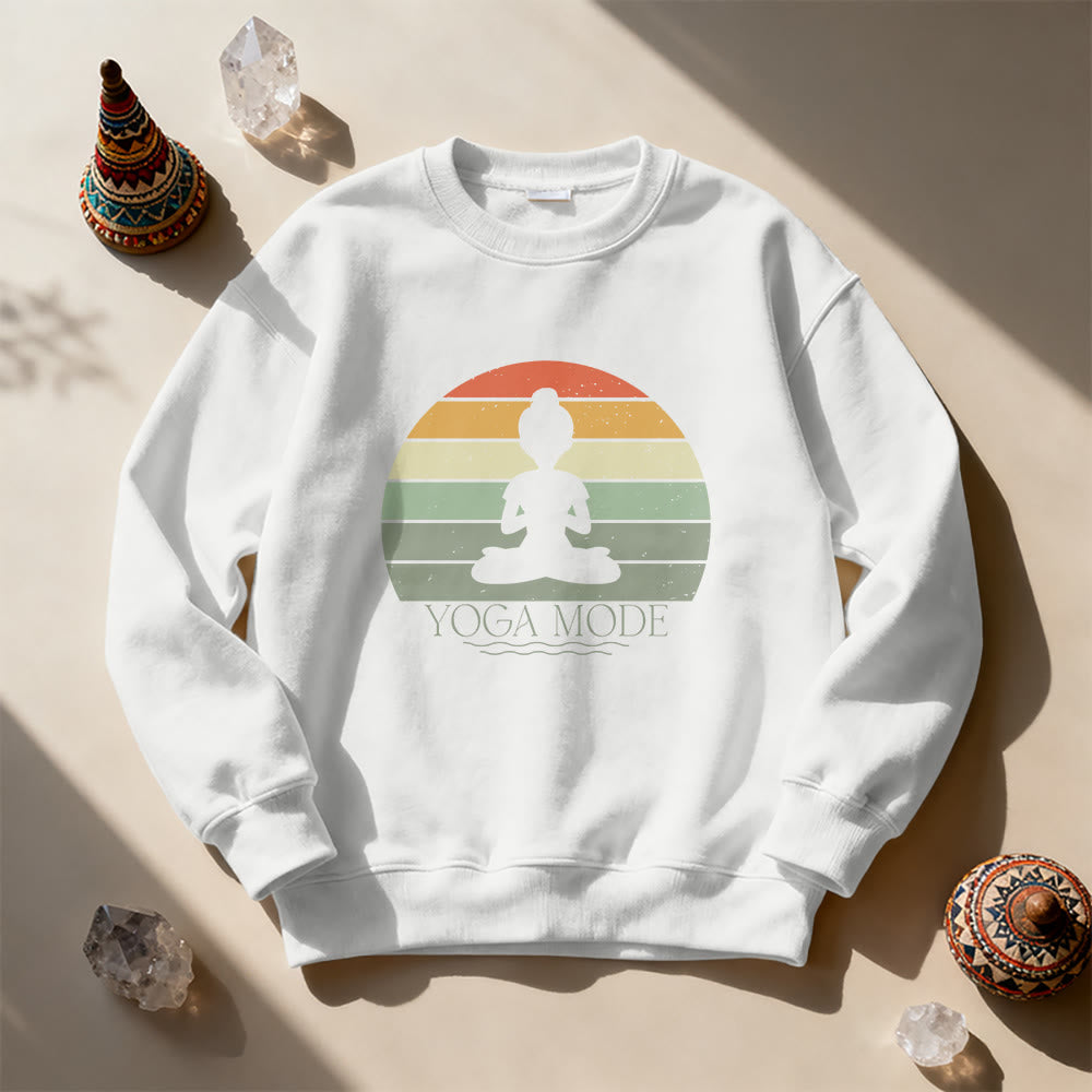 Sweat-shirt humoristique Olivenorma pour les amoureux du yoga - image 6