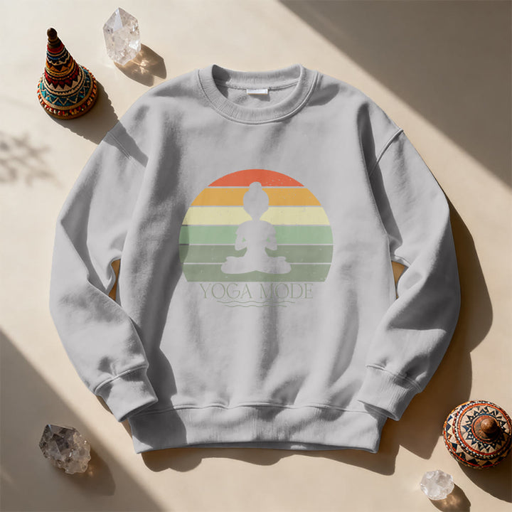 Sweat-shirt humoristique Olivenorma pour les amoureux du yoga - image 12