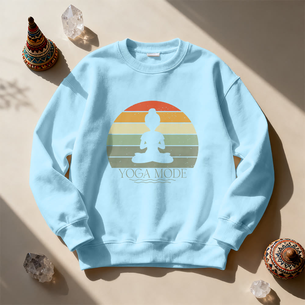 Sweat-shirt humoristique Olivenorma pour les amoureux du yoga - image 16