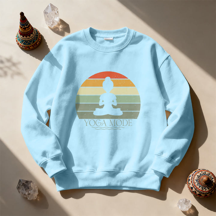 Sweat-shirt humoristique Olivenorma pour les amoureux du yoga - image 16