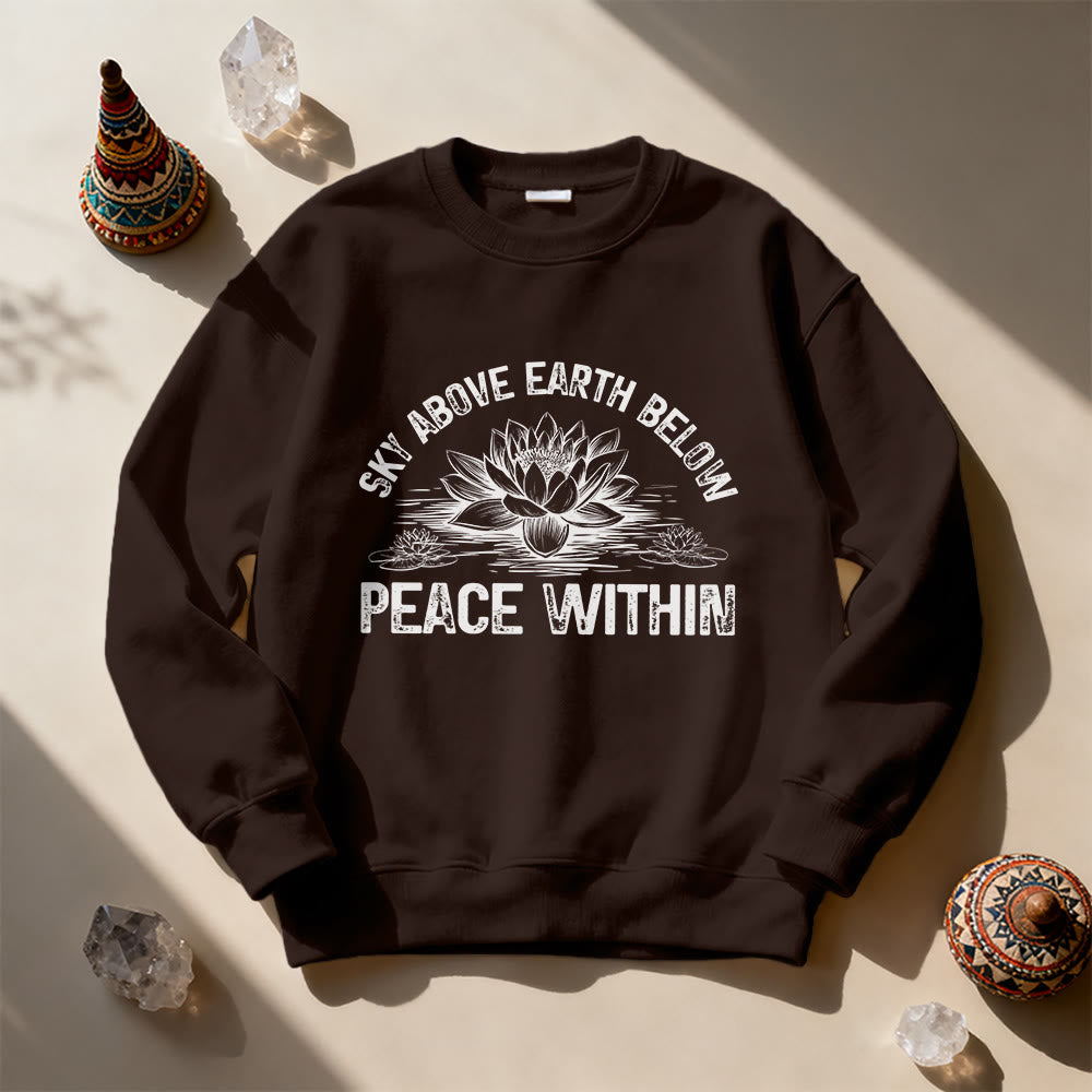 Sweat-shirt Olivenorma Lotus pour méditation de pleine conscience - image 6