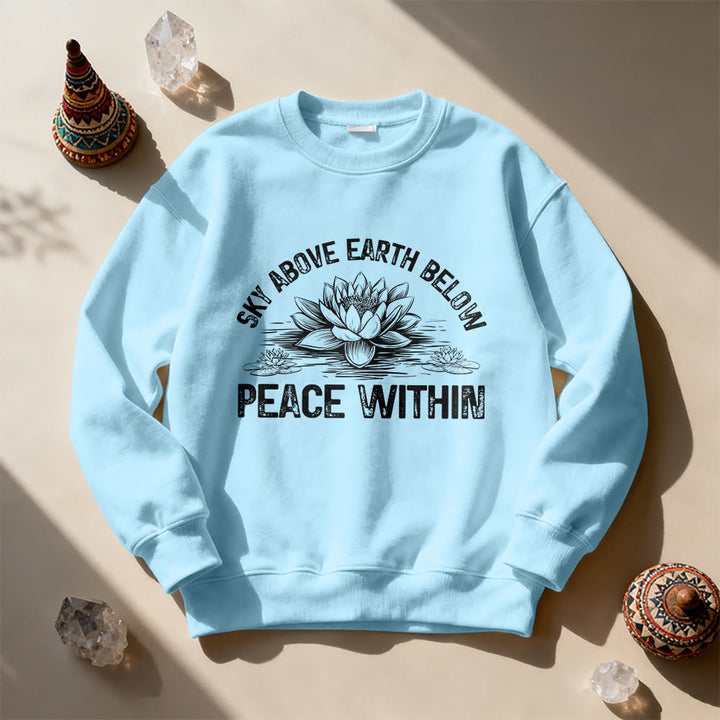 Sweat-shirt Olivenorma Lotus pour méditation de pleine conscience - image 16