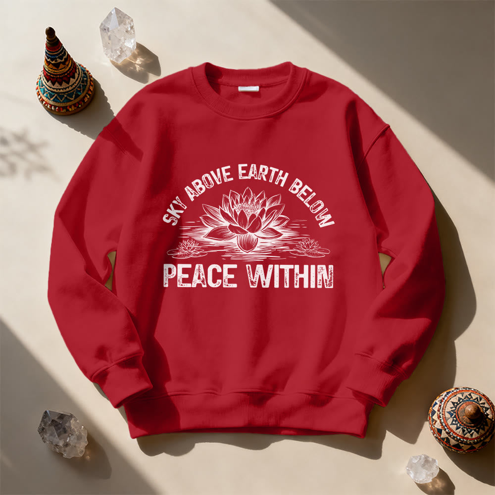 Sweat-shirt Olivenorma Lotus pour méditation de pleine conscience - image 14