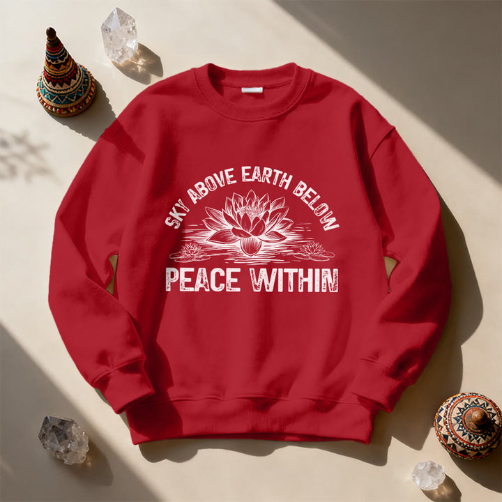 Sweat-shirt Olivenorma Lotus pour méditation de pleine conscience - image 14