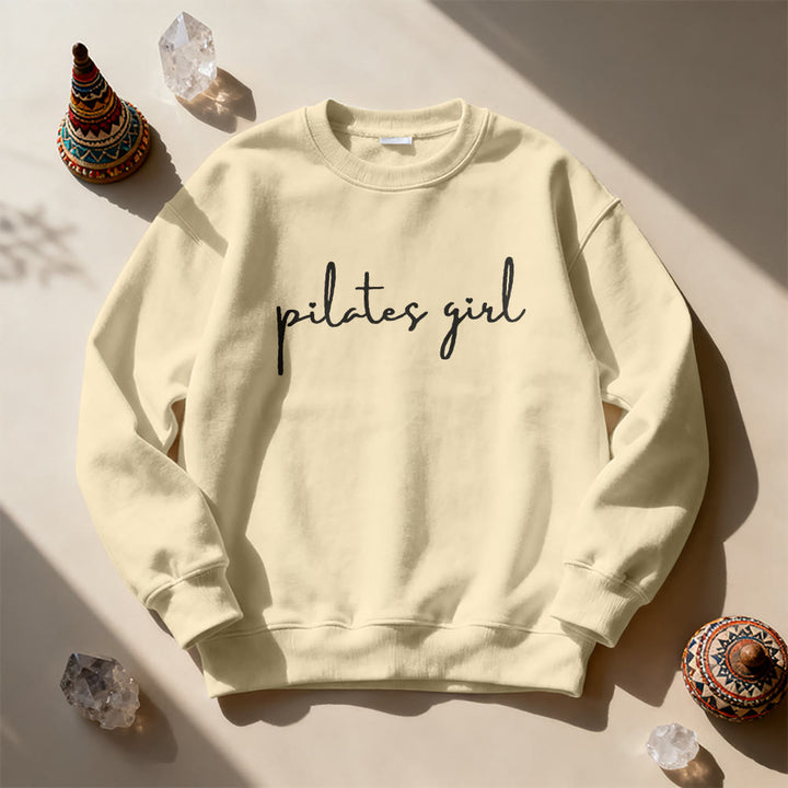 Sweat-shirt de fitness Olivenorma Pilates pour fille - image 4