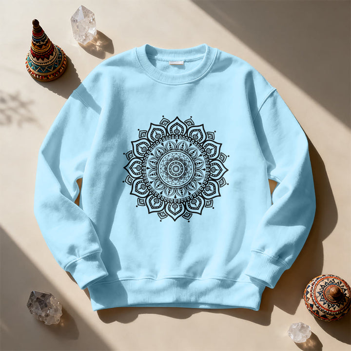 Sweat-shirt de yoga Olivenorma Zen Mandala Géométrie Sacrée - image 16