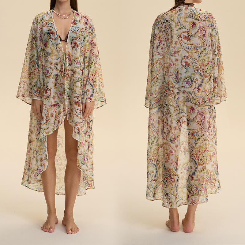 Gilet d'intérieur Olivenorma pour femme, respirant, en mousseline, coupe ample, idéal pour l'été et l'automne. - image 1