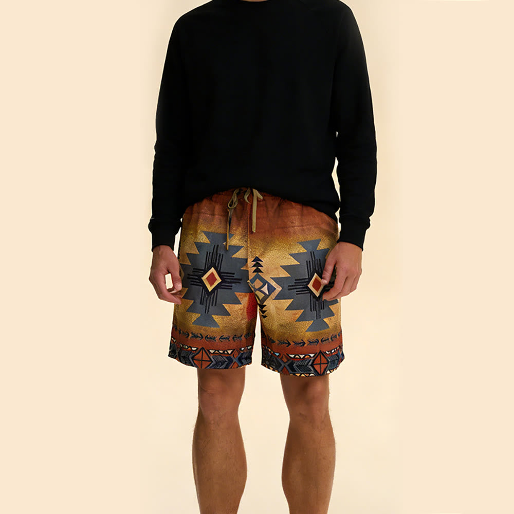 Pantalon court d'été pour homme Olivenorma, coupe droite, décontracté et respirant - image 15